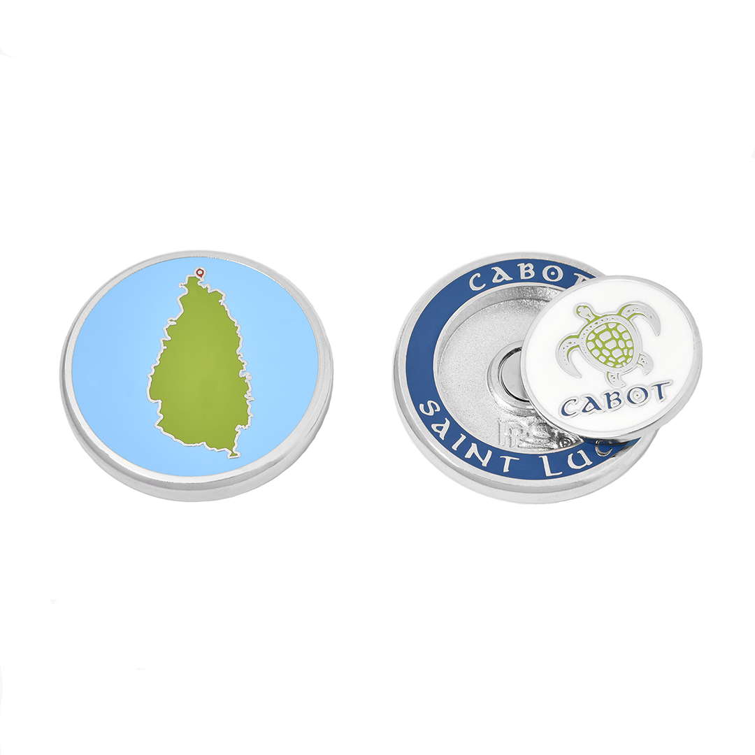 Cabot Saint Lucia Island Duo Ball Marker